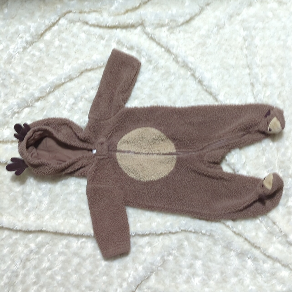 Reindeer outfit or pajamas 3 months